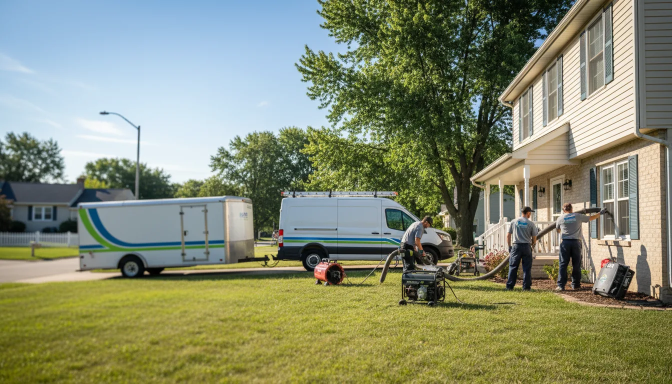 Flooded Basement Restoration And Cleanup With Repair in Ulysses, NE near me